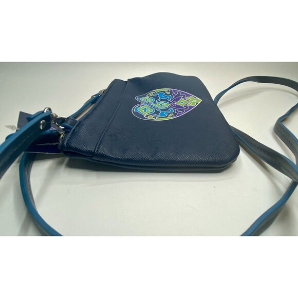 NWT Brighton Saffiano PU Crossbody Summer Heart Mini Bag D23458. - Picture 5 of 9